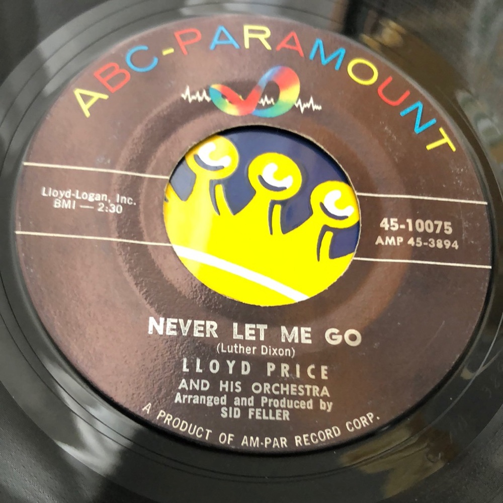 Lloyd Price Lady Luck Vinyl 45 Record '60